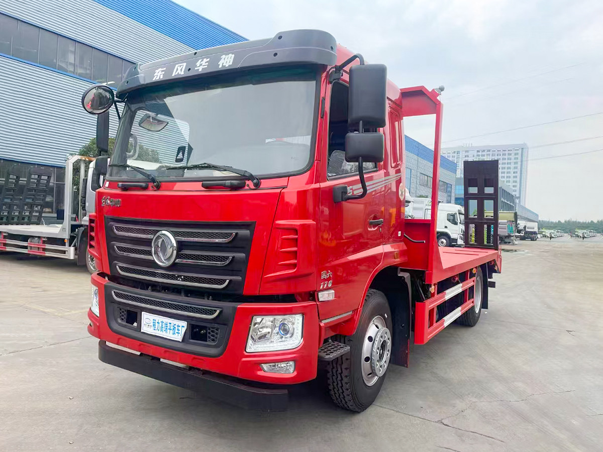 东风华神F5单桥平板运输车