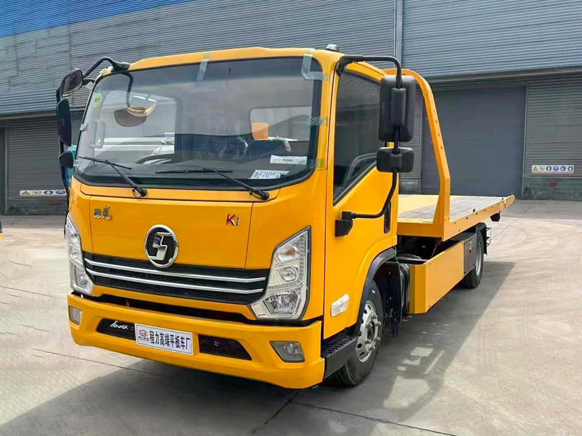 陕汽德龙K1蓝牌清障车