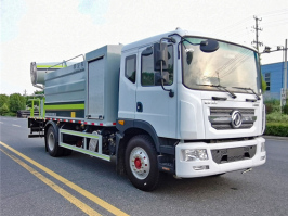 东风D9方罐12吨80米抑尘车