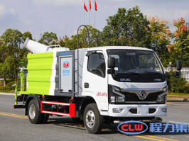 国六蓝牌东风5方抑尘车